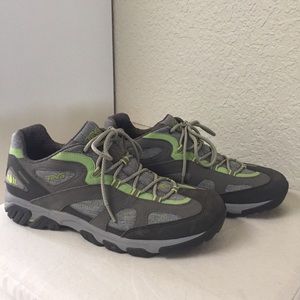 Teva waterproof green hiking, walking shoe sz 10